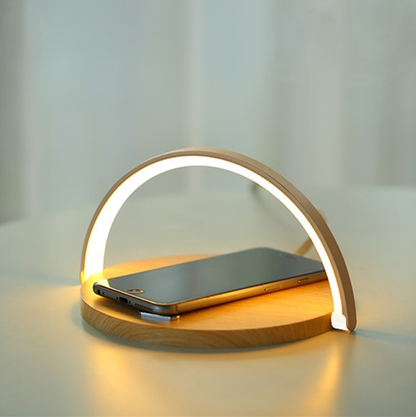 Royallure Premium Wireless Charger Table Lamp - 10W Fast Charging & Touch Control