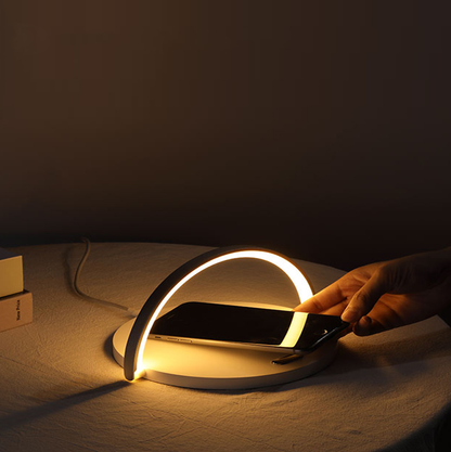 Royallure Premium Wireless Charger Table Lamp - 10W Fast Charging & Touch Control