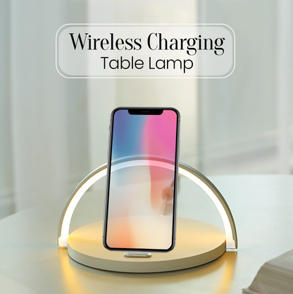 Royallure Premium Wireless Charger Table Lamp - 10W Fast Charging & Touch Control