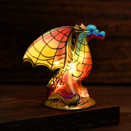 Royaleva WildCraft Animal Light Sculptures – Stained Glass LED Art Lamp