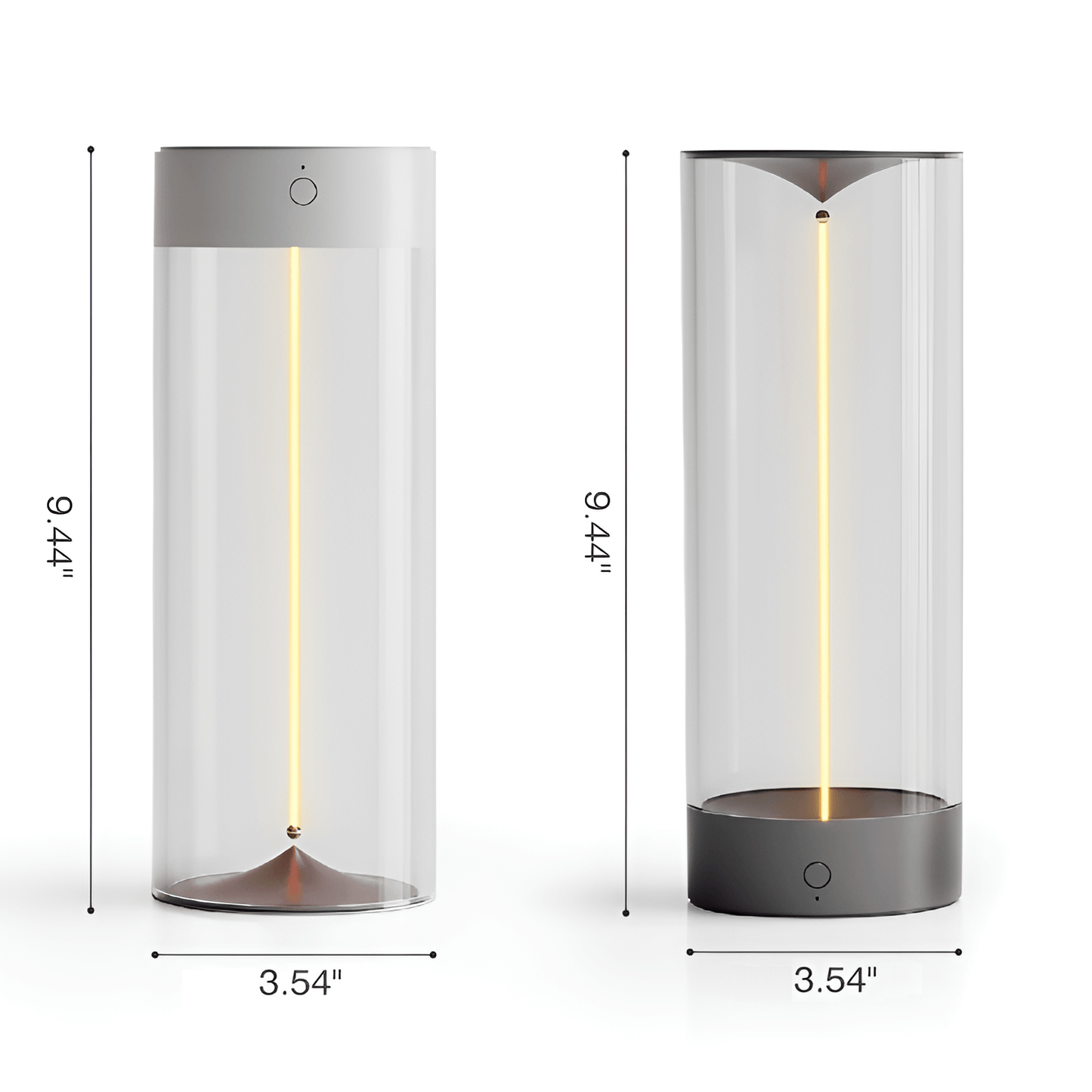 BeamLite Rechargeable Cordless LED Table Lamp – Modern Minimalist Design with Adjustable Brightness