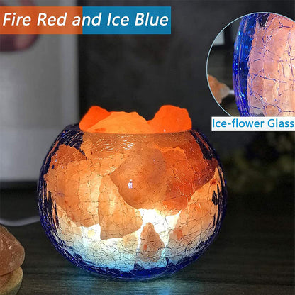 RoyaleGlow USB Himalayan Salt Lamp - Hand-Carved Crystal - Default Title