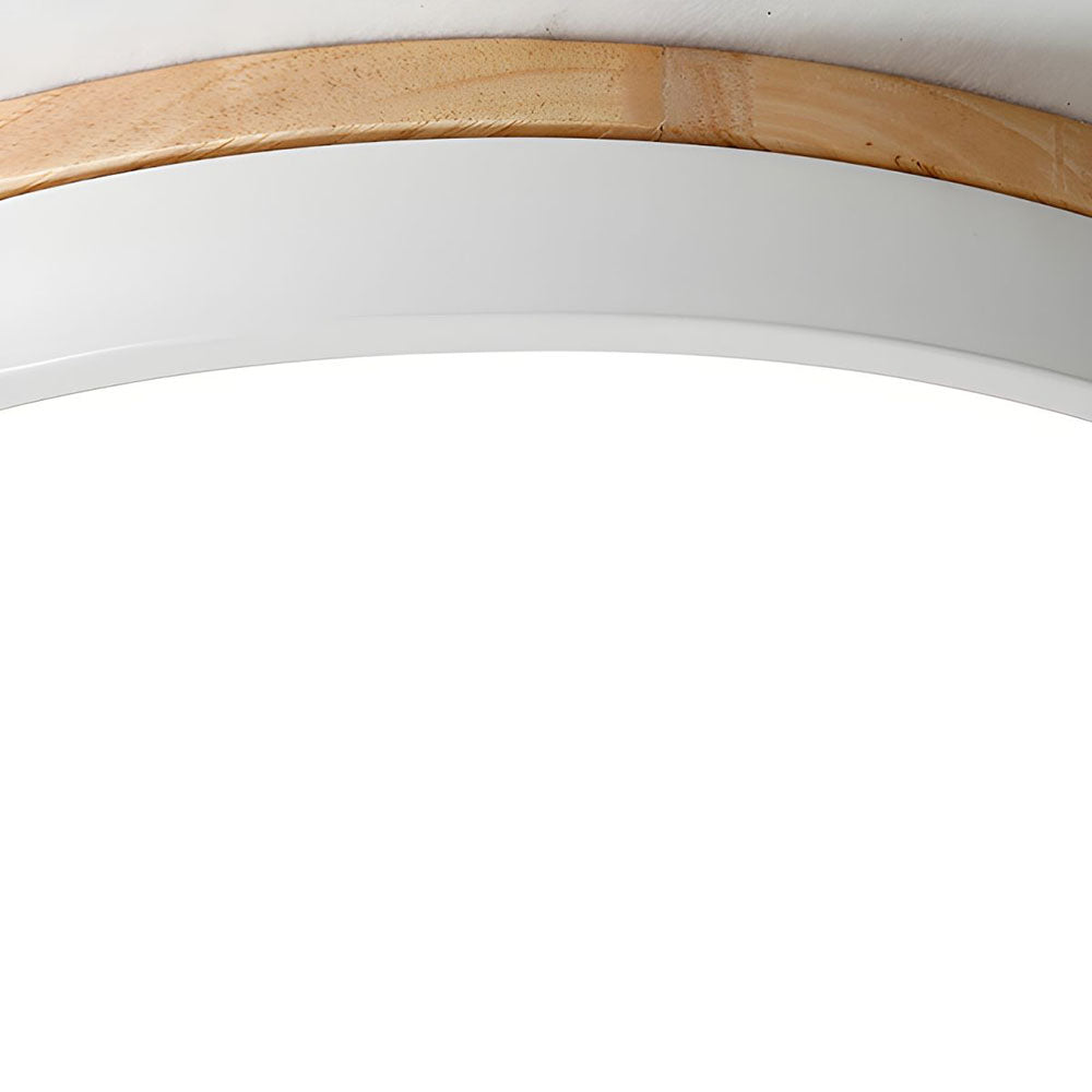 Royallure Organic Round Flush Mount Ceiling Light - Elegant LED Design