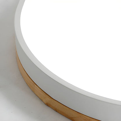 Royallure Organic Round Flush Mount Ceiling Light - Elegant LED Design