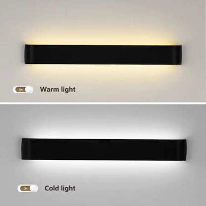 Nordic LED Wall Sconce - Modern Brushed Aluminum Indoor Wall Light