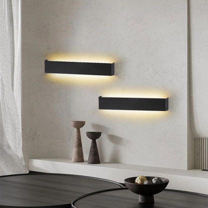 Nordic LED Wall Sconce - Modern Brushed Aluminum Indoor Wall Light