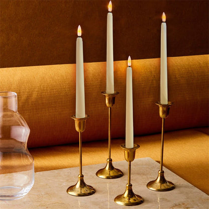 Royelux Flameless Taper LED Chandelier Candles with Remote – Safe & Elegant Ambiance