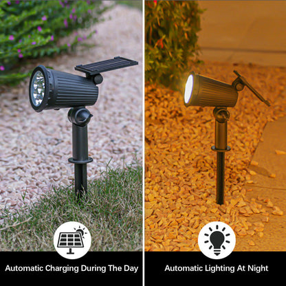 Rayvia Solar Powered Garden Spotlight - Waterproof LED