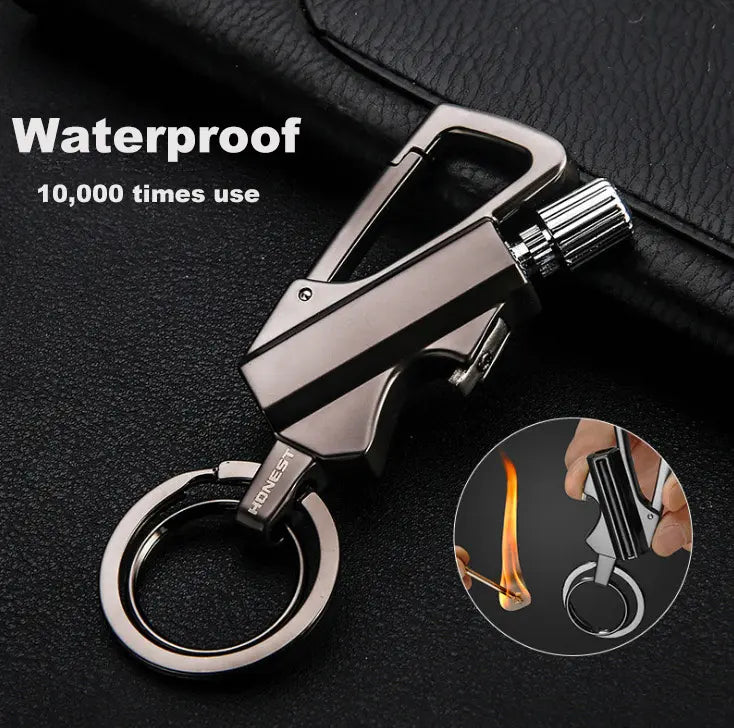 Royallure Windproof Torch Lighter Keychain – Durable, Portable & Perfect for Smokers