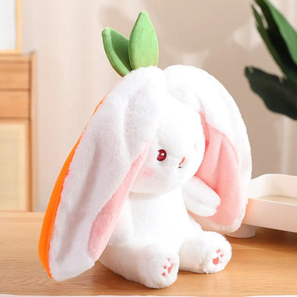 RoyaleGlow Transforming BunnyBerry Plush Toy - Multi-Functional Cuddle Buddy for Kids