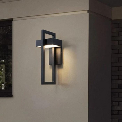 Royelux Modern Outdoor Wall Lamp - Weather-Resistant LED Light for Patios and Gardens