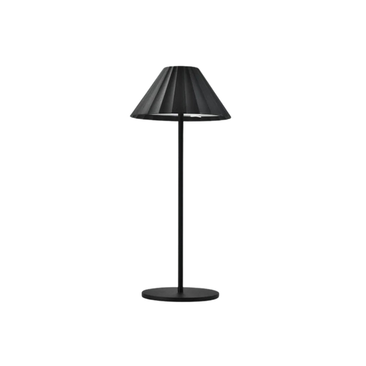 Stylish rechargeable pendant table lamp with LED light, cordless design, and adjustable brightness, ideal for modern decor.