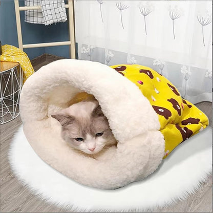 Pawelux CozyCat 3-in-1 Sleeping Bag – Comfortable Hideaway for Cats