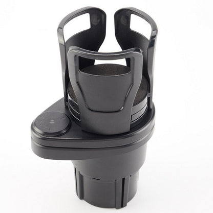 Royallure 2-in-1 Adjustable Car Cup Holder with Space-Saving Design and Shockproof Pads