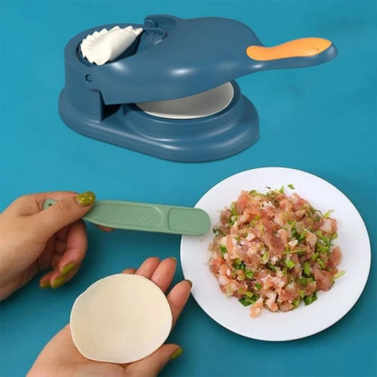 Royallure 2-in-1 Dumpling Maker & Tortilla Press - Easy Dough Pressing Tool for Perfect Dumplings and Wrappers