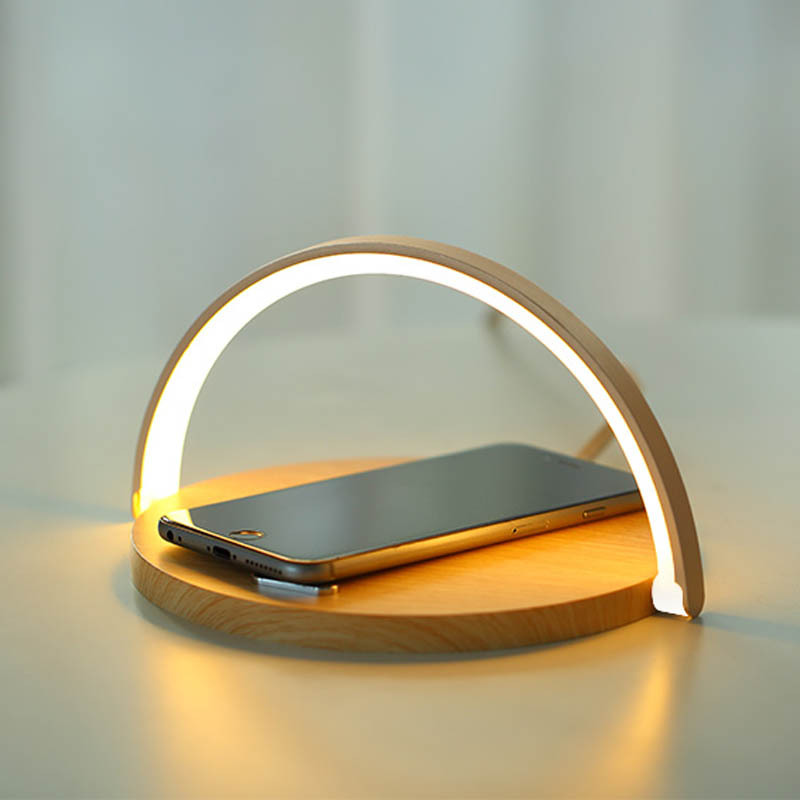 Royallure Premium Wireless Charger Table Lamp - 10W Fast Charging & Touch Control