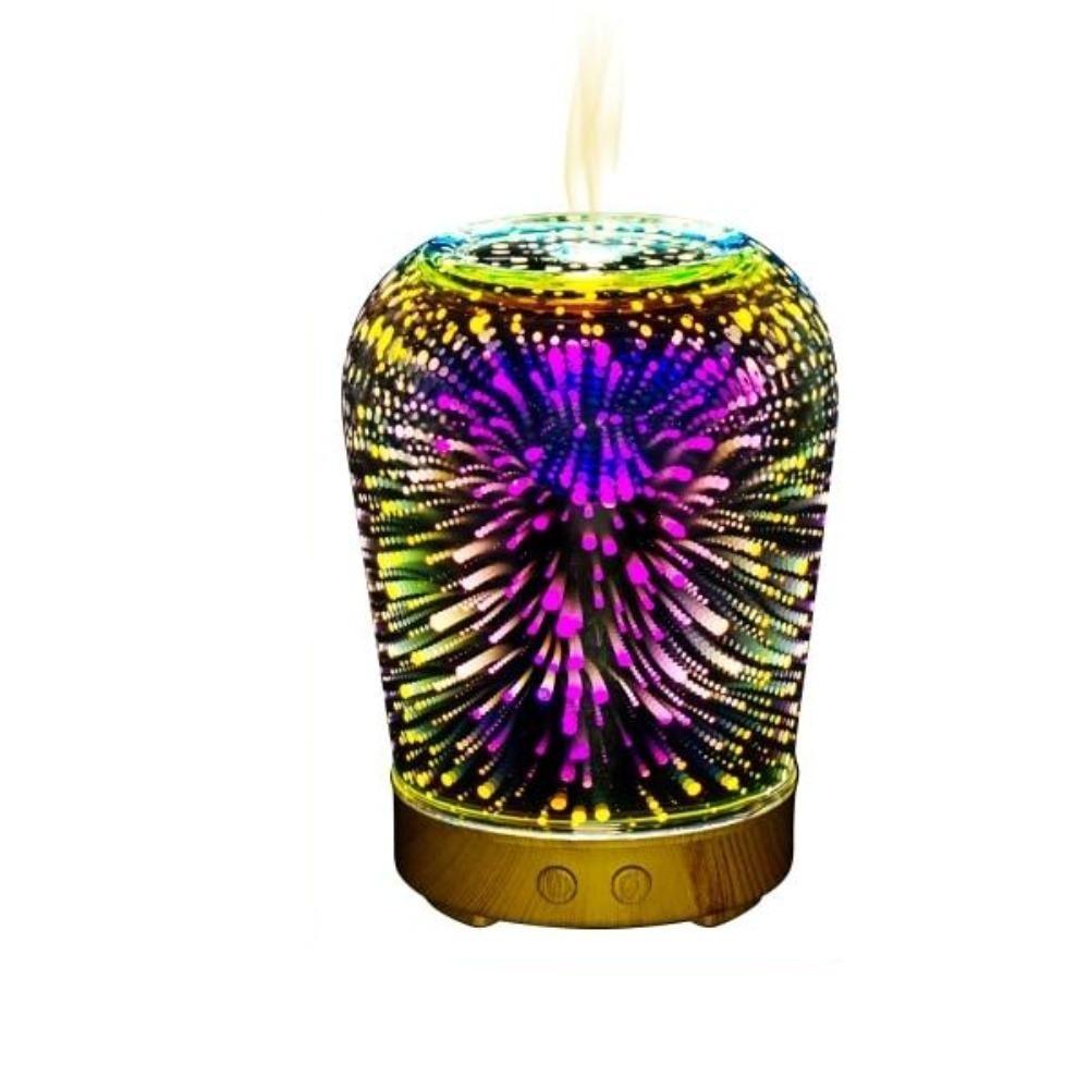 RoyaleGlow Hypnotic Galaxy Humidifier Aromatherapy Lamp - Mesmerizing Space Ambiance