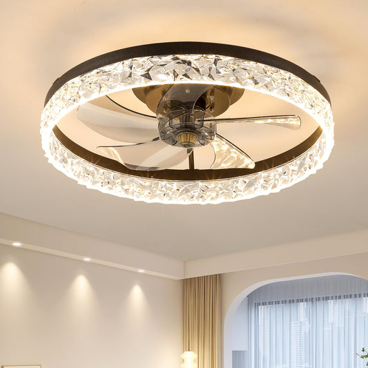 Ceiling Fan with Lights Dimmable LED - Default Title