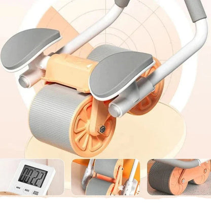 Ab Wheel Roller for Core Workouts – Compact & Easy-to-Use Home Gym Trainer