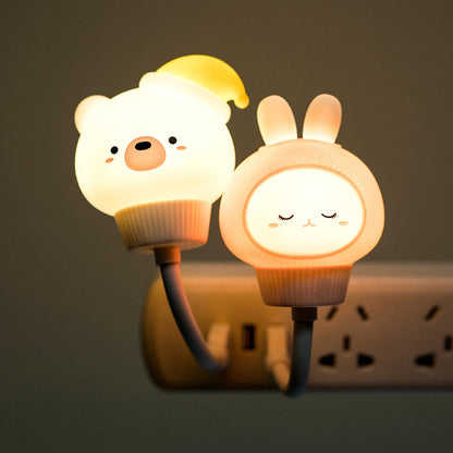 Royaleva USB-Powered Cute Animal Night Light with Adjustable Brightness – Cozy LED for Bedroom