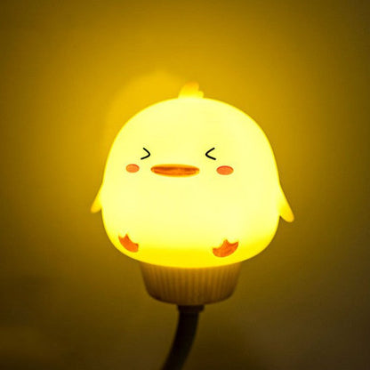 Royaleva USB-Powered Cute Animal Night Light with Adjustable Brightness – Cozy LED for Bedroom