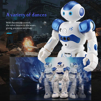 Royallure Smart Interactive Robot Toy for Kids – Gesture Control, Obstacle Avoidance & LED Eye Lights