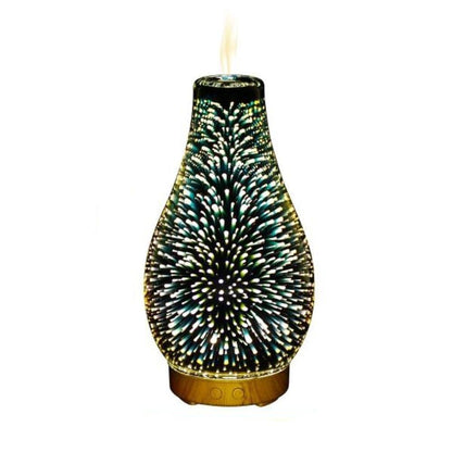 RoyaleGlow Hypnotic Galaxy Humidifier Aromatherapy Lamp - Mesmerizing Space Ambiance