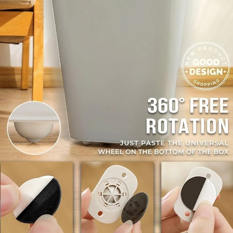 Royallure 360º Rotating Silent Wheels for Easy Furniture Movement