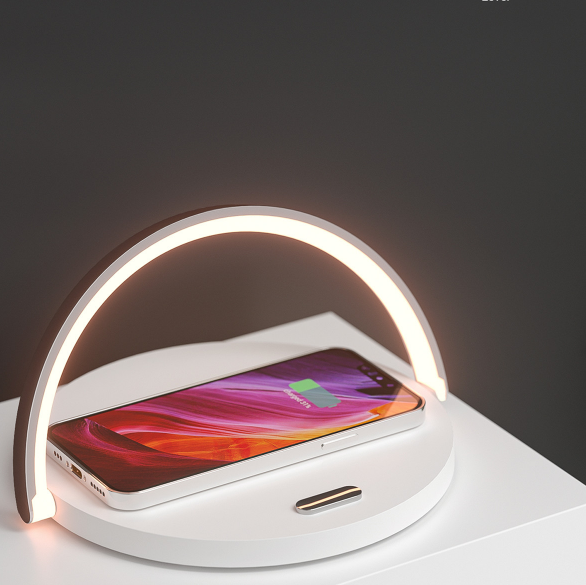 Royallure Premium Wireless Charger Table Lamp - 10W Fast Charging & Touch Control