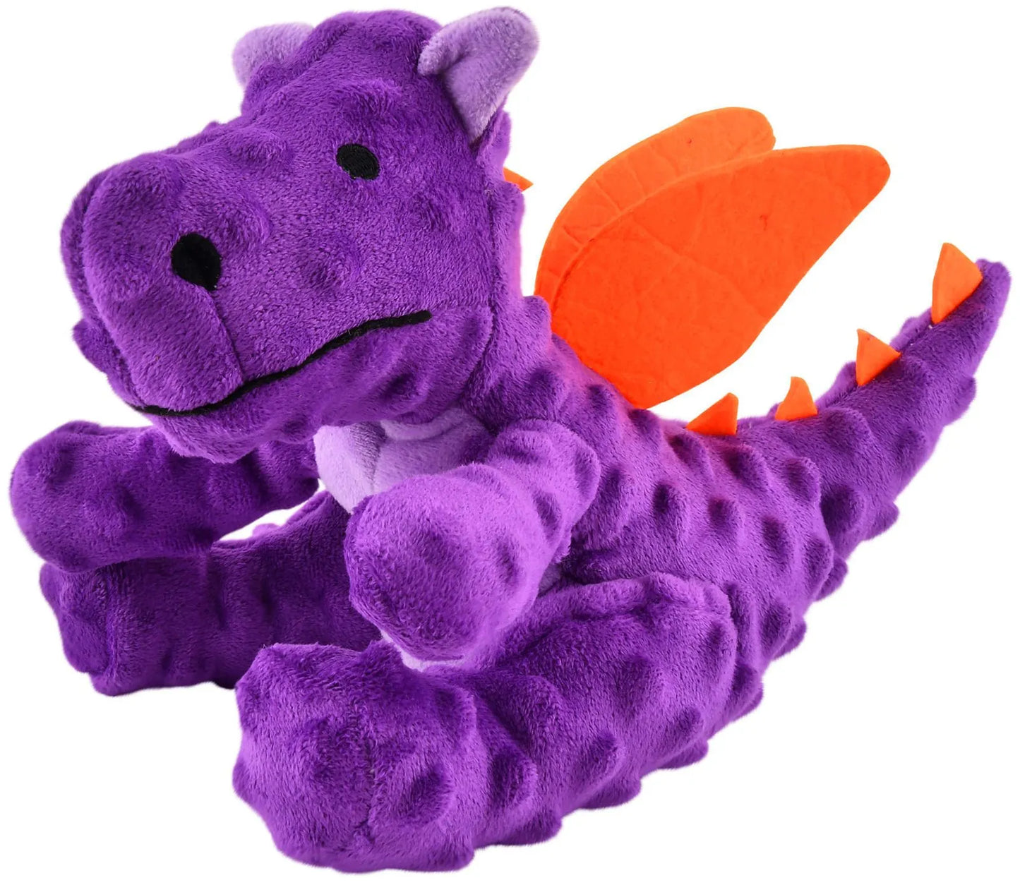 Pawelux Indestructible Plush Dog Toy for Heavy Chewers - Durable Dino Design for Small & Medium Dogs