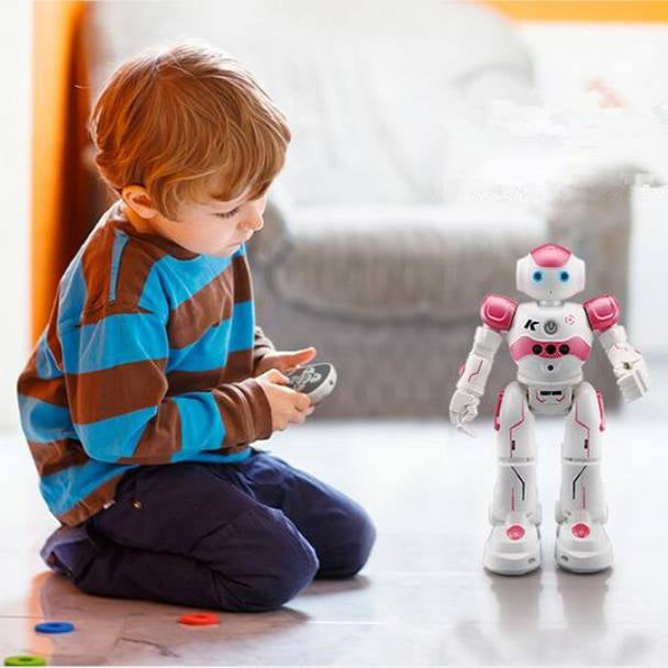 Smart Robot Toy for Kids – Interactive Gesture Control Robot with LED Eye Lights, Obstacle Avoidance & Fun Dance Mode.