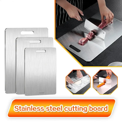 Royallure Titanium Enhanced Chopping Board - Durable, Double-Sided, Food-Grade Safe Cutting Surface for Kitchen and Outdoor Use