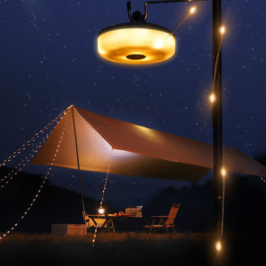 Outdoor Waterproof String Lights - Portable, Stowable, USB & Solar Rechargeable - USB-C Charge / 8 m / 315 in