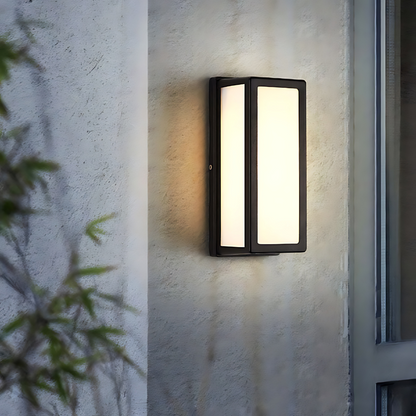 Royaleva Modern Outdoor Wall Lamp - Weather-Resistant LED Light for Patios and Entryways