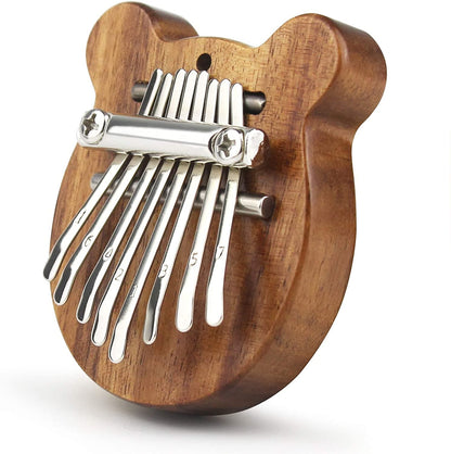 Royallure Mini Kalimba Thumb Piano - 8-Key Wooden Music Box for Beginners and Kids, Easy to Play, Perfect Gift for Music Lovers