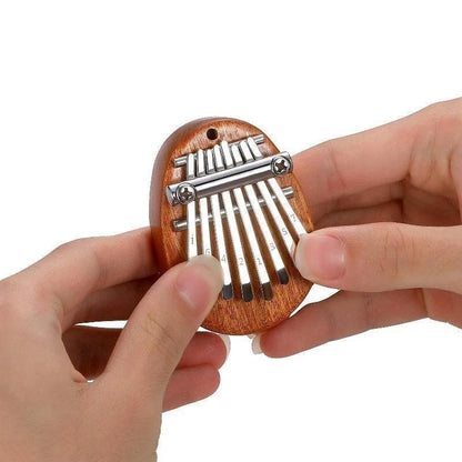 Royallure Mini Kalimba Thumb Piano - 8-Key Wooden Music Box for Beginners and Kids, Easy to Play, Perfect Gift for Music Lovers