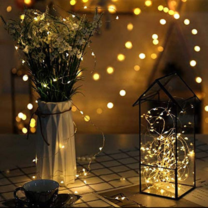 Royelux Solar String Fairy Lights - Waterproof Outdoor LED