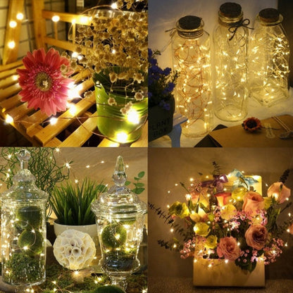 Royelux Solar String Fairy Lights - Waterproof Outdoor LED