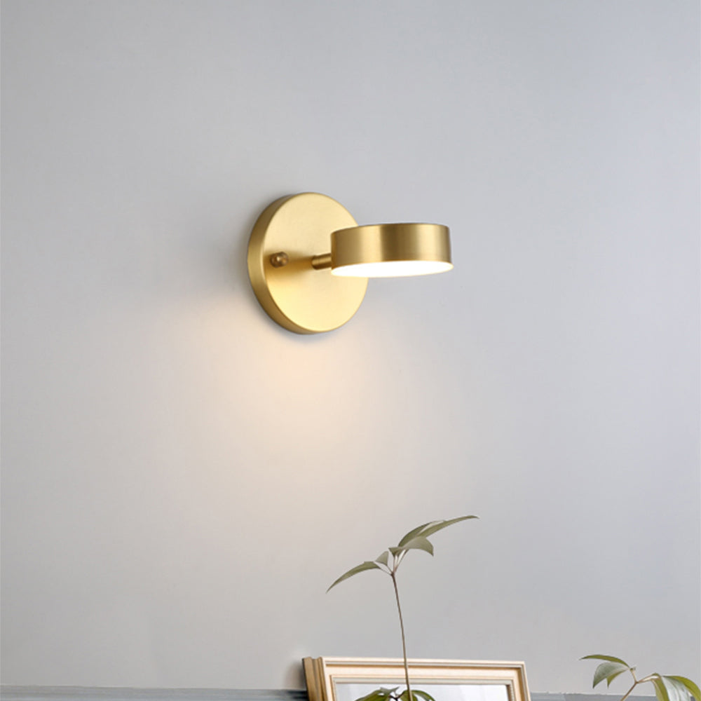 Royelux Aurora Modern Wall Light - Elegant, Soft Ambient LED Lighting Fixture - Type B / Gold / Cool white