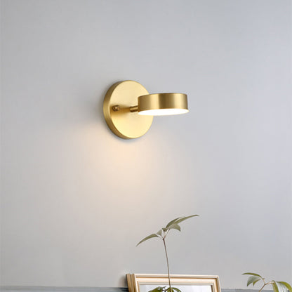 Royelux Aurora Modern Wall Light - Elegant, Soft Ambient LED Lighting Fixture - Type B / Gold / Cool white