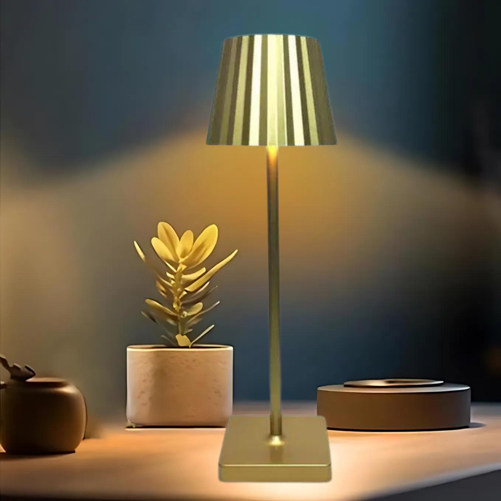 Royaleva Elegant LED Table Lamp - Sleek Design with Warm Ambient Glow - 1 Lamp