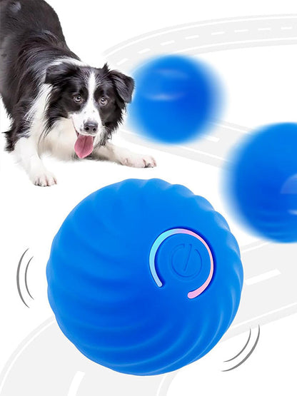 Pawellure Interactive Automatic Dog Teasing Ball - Smart Self-Rolling Pet Toy for Engaging Play and Energy Release