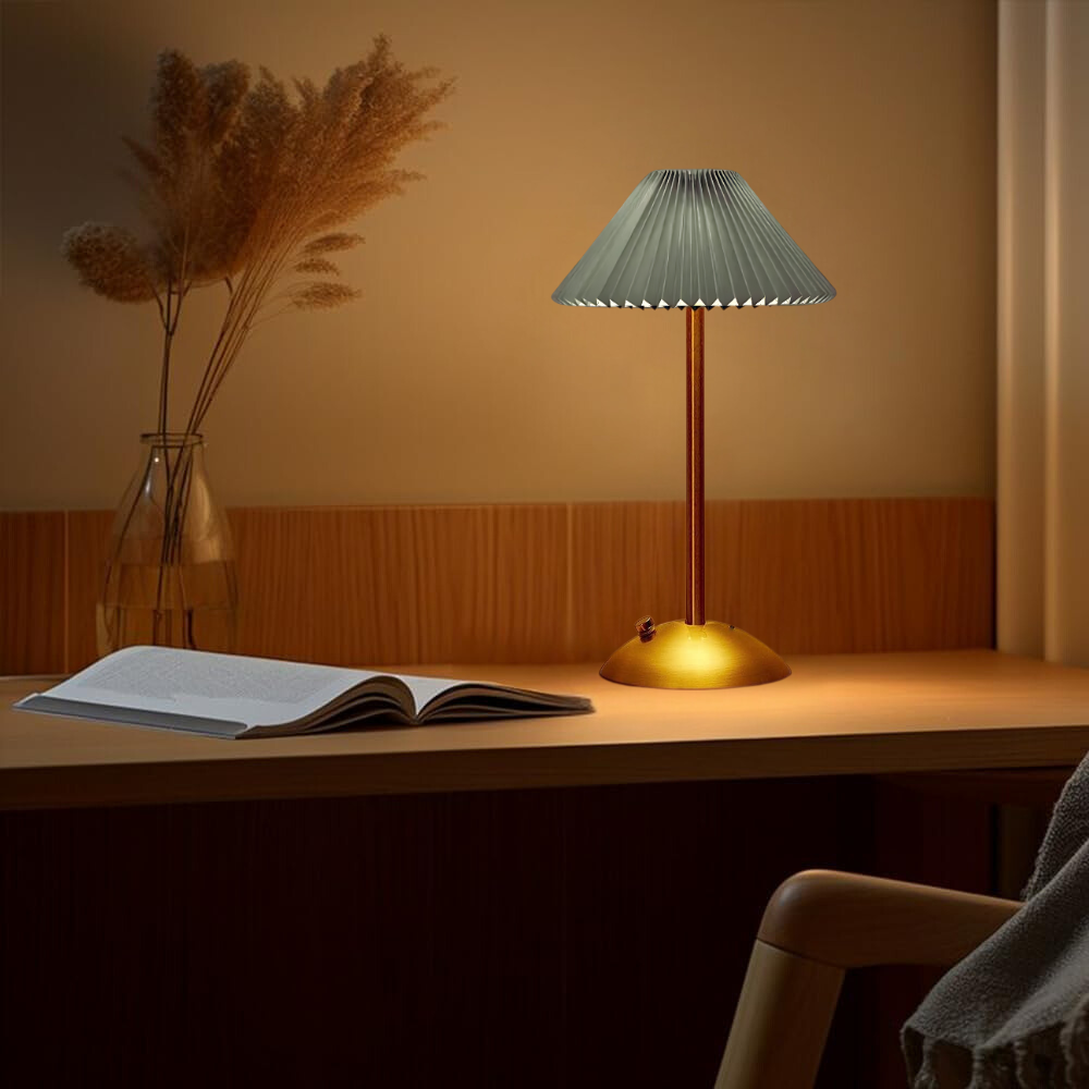 Royallure Cordless Table Lamp - Rechargeable LED with Soft Ambient Light