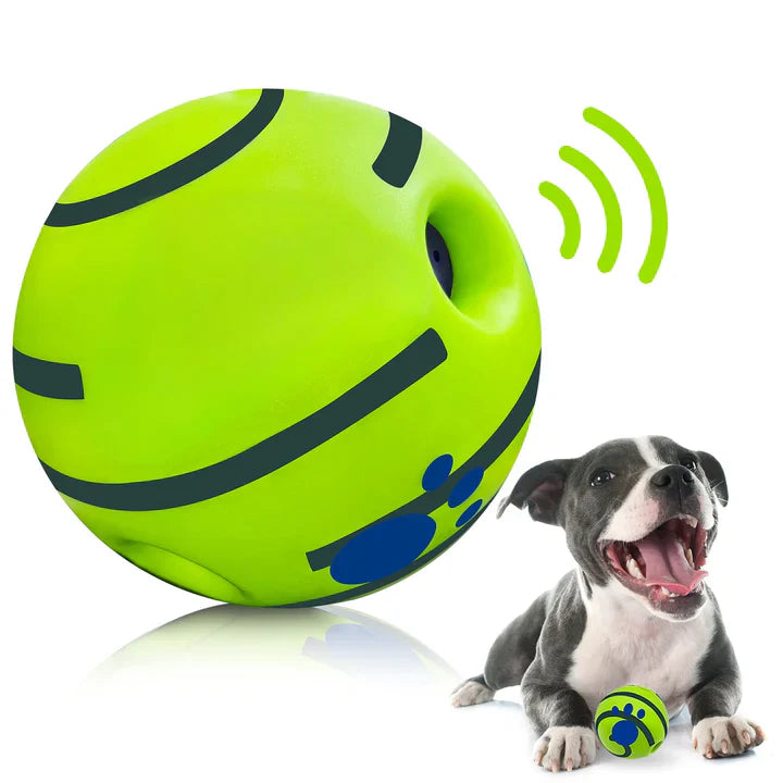 Furora Giggle and Wobble Interactive Dog Toy – Battery-Free Mental Stimulation Ball for All Breeds