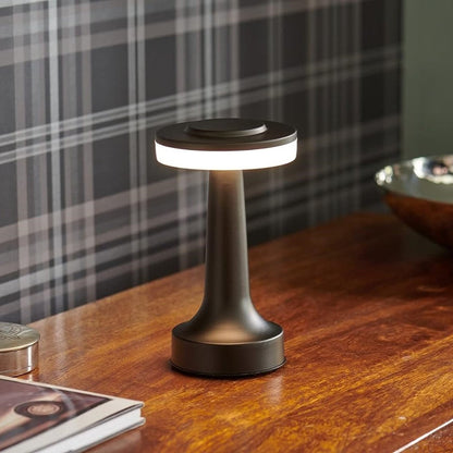 Royaleva Retro Bar Table Lamp - Classic Metallic Accent Light