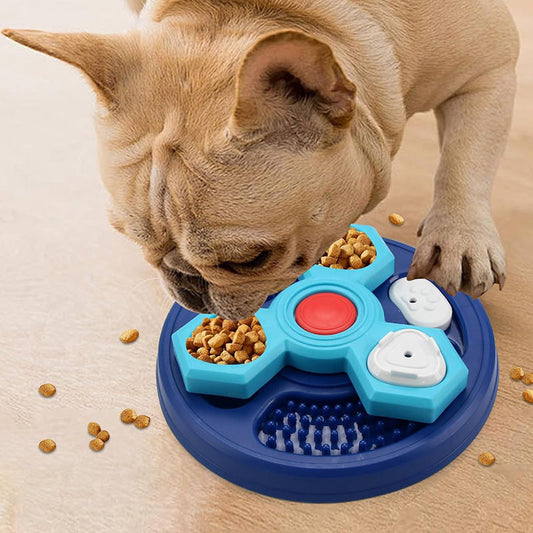 Furora Interactive Slow Feeder Bowl for Dogs - Healthy Eating, IQ Training, and Easy Clean Design