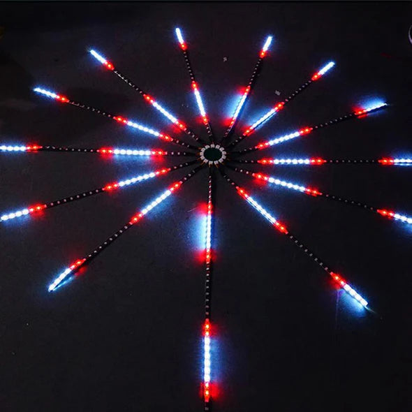 Royallure Firework LED Strip Lights – Sound-Activated, Music Sync & Color-Changing Room Decor