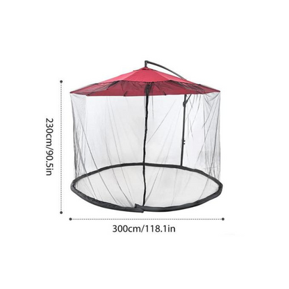 Rayvia Patio Umbrella Mosquito Net for Gardens