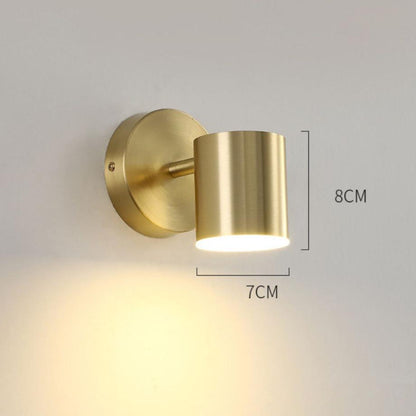 Royelux Aurora Modern Wall Light - Elegant, Soft Ambient LED Lighting Fixture - Type A / Gold / Cool white