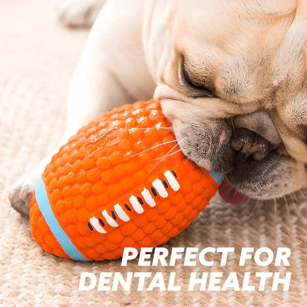 Pawelux Indestructible Chew Ball - Ultimate Toy for Aggressive Chewers and Dental Health